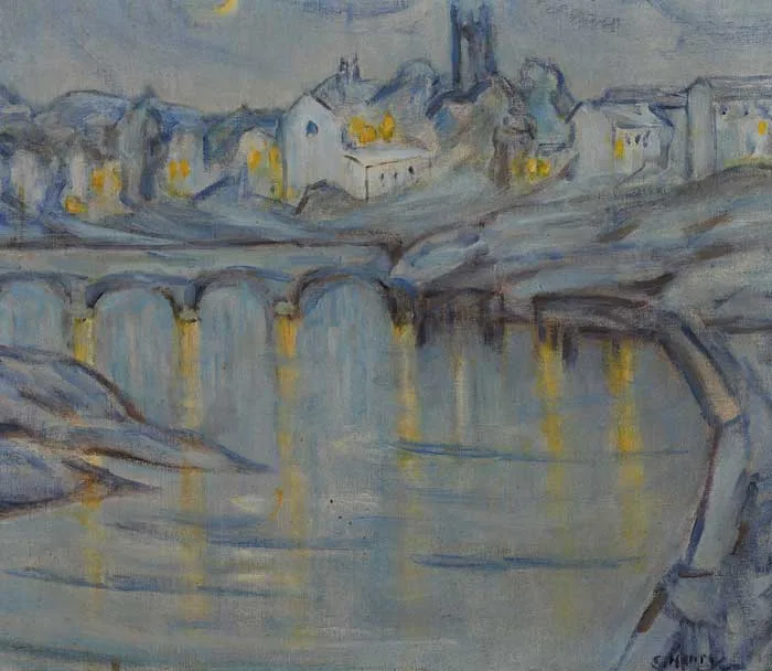 LIMERICK by Grace Henry, oil on canvas, sold Nov 2007