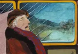 Pauline Bewick, MISS M. ON KERRY TRAIN