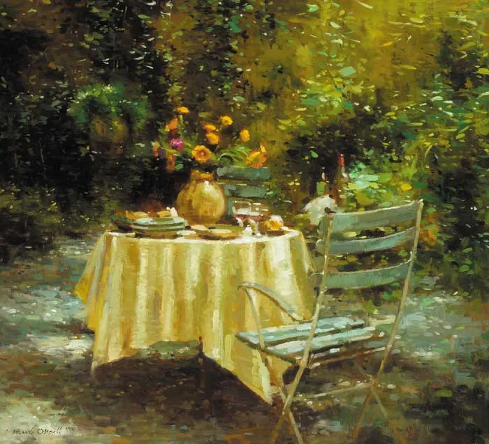  SUMMER WINE by Mark O'Neill, 1998, oil on board, sold Nov 2007