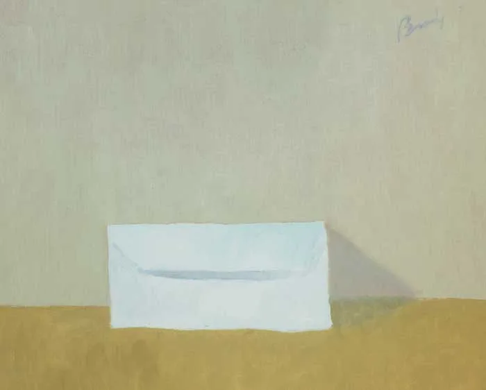 Charles Brady, ENVELOPE, oil on canvas