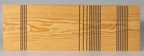 Corban Walker, KERF, 2000, carved Southern Yellow Pine