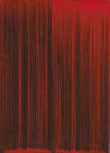 RED LSIO by Ciarán Lennon, 1999, acrylic on linen laid on panel, sold Sep 2007