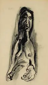 Colin Middleton, SEATED NUDE