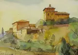 Niccolo d'Ardia Caracciolo, VIEW OF PIENZA