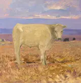 Jeremiah Hoad, CATTLE ON THE BOG