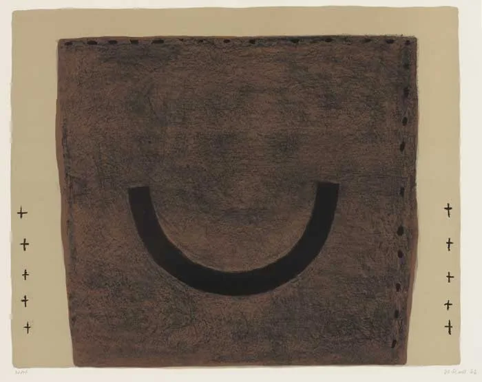 ODEON SUITE I by William Scott, 1966, lithograph (no. 32 from an edition of 75), offered Sep 2007