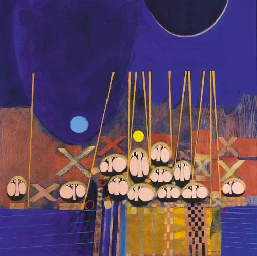 Brian Ferran, FAHAN, 2003, acrylic on canvas