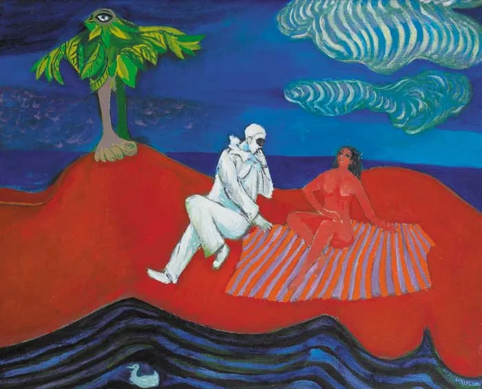 ISMUTH by Gerard Dillon, 1968, oil on canvas, offered Apr 2007