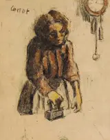 WOMAN IRONING, Whyte's 2007