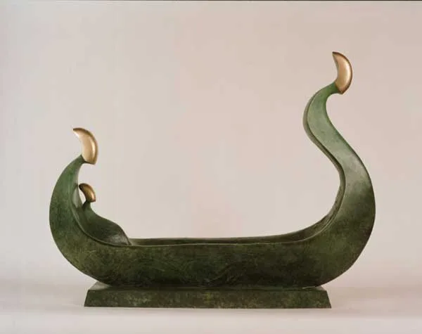 VENTURER by Sandra Bell, bronze (number 4 from an edition of 8), offered Apr 2007