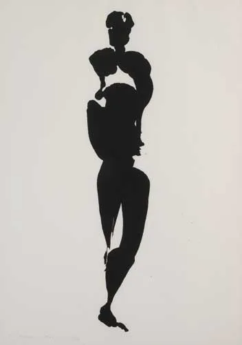 NOISIU - ILLUSTRATION TO THE T¦IN by Louis le Brocquy, 1969, lithograph (no. 33 from an edition of 70), sold Dec 2006