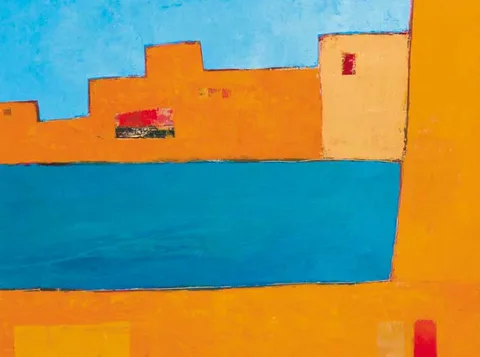 Cormac O'Leary, VALLETTA I, 2000, oil on board