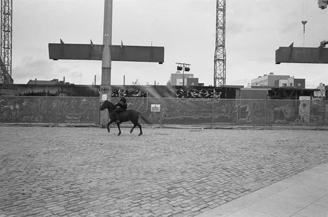 Andrew Ward, SMITHFIELD, DUBLIN, SEPTEMBER 2003, silver gelatin print