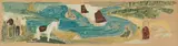 Elizabeth Rivers, STUDY FOR ZETLAND HOTEL MURAL, CASHEL, COUNTY GALWAY