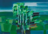 Eric Patton, LANDSCAPE WITH TREES