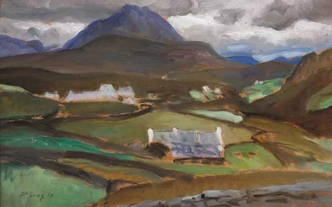 Robert Sivell, ERRIGAL, COUNTY DONEGAL, 1911, oil on panel