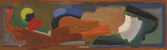 Evie Hone, COMPOSITION, gouache