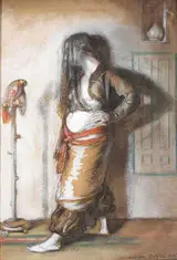 William Orpen, LADY WITH A PARROT