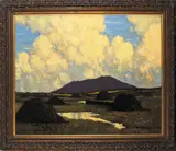 Paul Henry, THE BOG AT EVENING