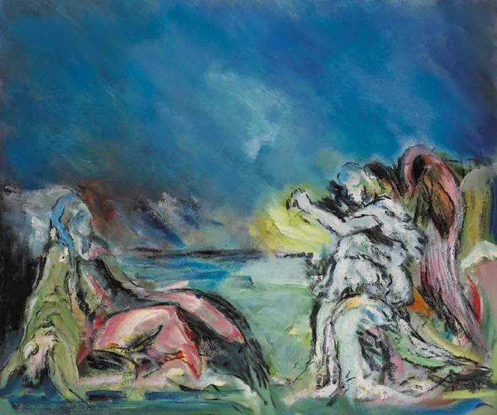 Noel Sheridan, FOLIO OF WORKS, ten oil sketches on unstretched canvas, 11 works on paper