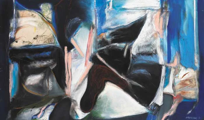 UNTITLED by Noel Sheridan, 1996, oil on canvas, sold Feb 2007