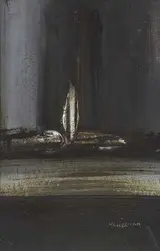 Noel Sheridan, STILL LIFE WITH LAMP