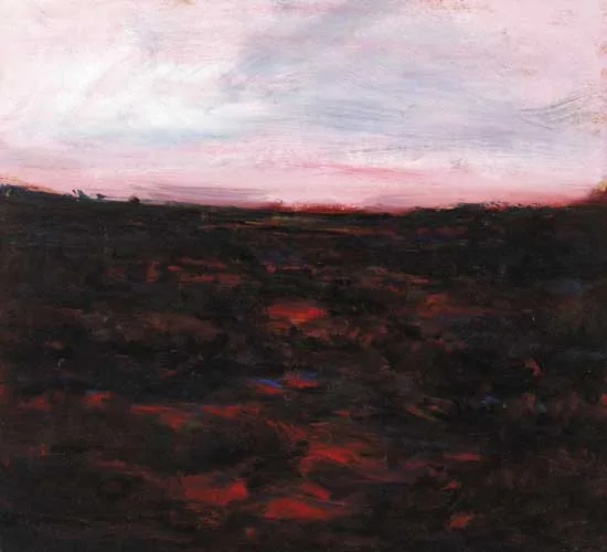 Sheila McClean, LA NIMHNEACH, CARROMENA, DONEGAL, oil on board