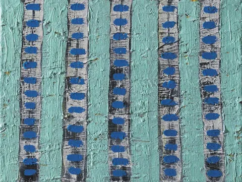John Noel Smith, OGHAM, 1997, oil on canvas