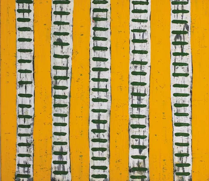 John Noel Smith, OGHAM SERIES, 1999, oil on canvas
