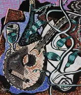 Basil Rakoczi, STILL LIFE WITH MANDOLIN