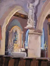 CHURCH INTERIOR, Whyte's 2006