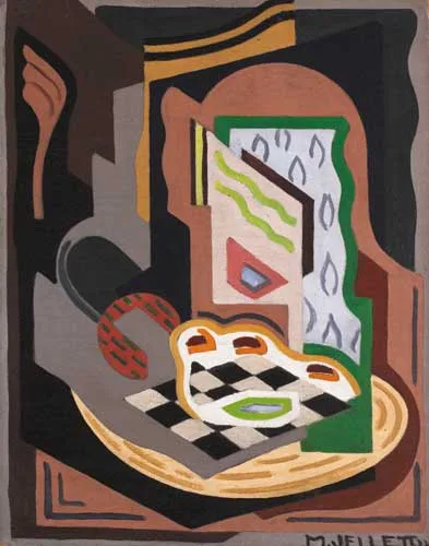Mainie Jellett, TWO ELEMENTS, 1924, oil on canvas