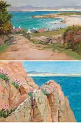 William Henry Bartlett, ARRANMORE, BURTON PORT, COUNTY DONEGAL and COASTLINE, COUNTY DONEGAL, 1910 (A PAIR)