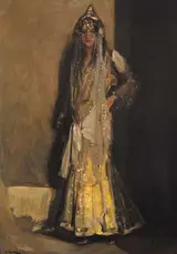 Sir John Lavery, MISS FLORA LION IN ORIENTAL COSTUME