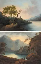 Thomas Walmsley, A PAIR OF CAPRICCIO RIVER LANDSCAPES