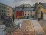 Sylvia Margaret Phillips, FISHERMEN MENDING NETS, COUNTY CORK