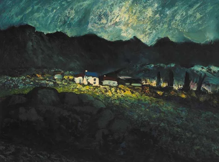 ADRIGOLE by Daniel O'Neill, oil on board, sold Sep 2006