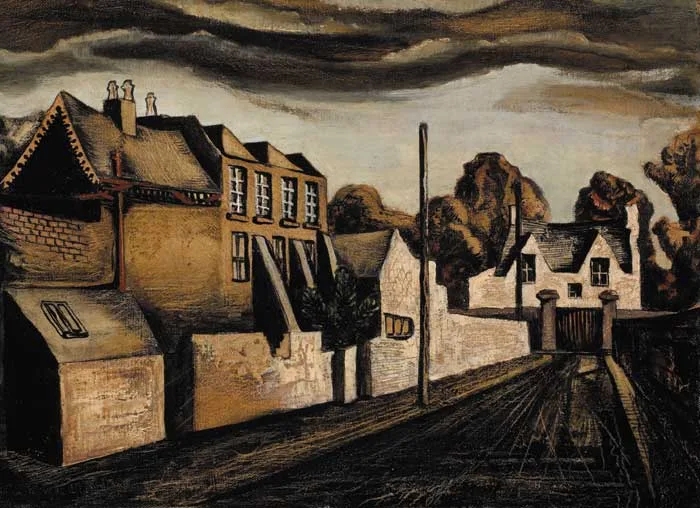 Thurloe Conolly, RATHFARNHAM BY-ROAD, 1944, oil on canvas