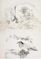 Pauline Bewick, MONKEY ON A BRANCH and KESTREL, 1963 (A PAIR)