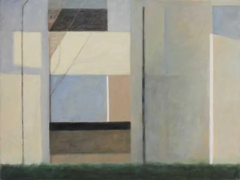 Joe Dunne, WINDOW REFLECTIONS, 2000, tempera on paper