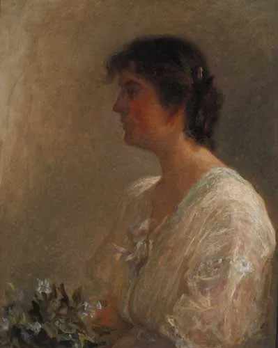 Lily Williams, PORTRAIT OF A LADY, circa 1904 - 08, oil on canvas