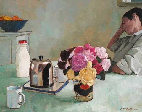 James MacKeown, THE TEAPOT, oil on canvas