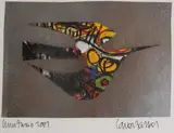 Conor Fallon, SET OF SIX CHRISTMAS CARDS, SUBJECTS INCLUDING A WINGED HORSE, BIRD, AND MAN WITH ANTELOPES