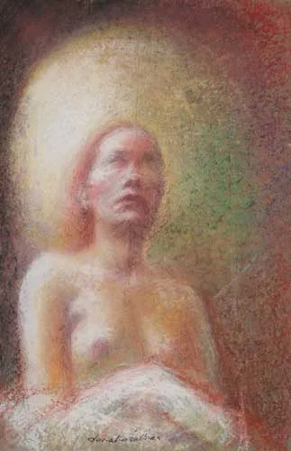 MORNING LIGHT by Donal O'Sullivan, pastel on paper, sold May 2006