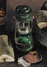 Colin Davidson, STILL LIFE WITH STORM LANTERN