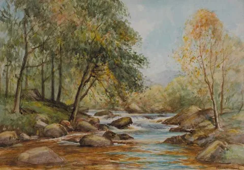 Frederick Howard Knee, THE LOWER LAKES, KILLARNEY, watercolour