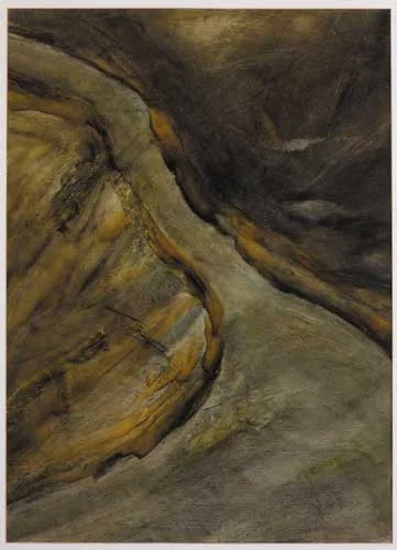 ON THE LLANBERIS PATH by Gwen O'Dowd, 1987, oil on paper, offered May 2006