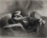 Anne Madden, AFTER 'LEDA AND THE SWAN' BY GERICAULT