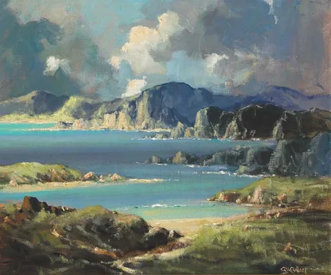 George K. Gillespie, INISHOWEN, oil on canvas