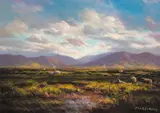 Gerry Marjoram, A QUIET DAY ON ROUNDSTONE BOG, COUNTY GALWAY